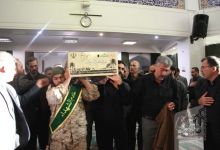 گزارش تصویری مراسم تشییع پیکر پاک«شهید گمنام»